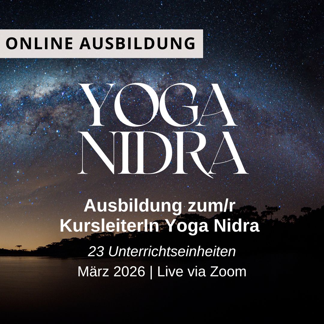 Yoga Nidra Ausbildung (23 UE) *Online* | März 2026