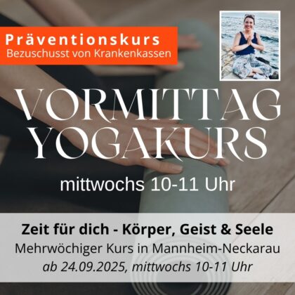 10-wöchiger Yogakurs - Start 24.09.2025 | vormittags