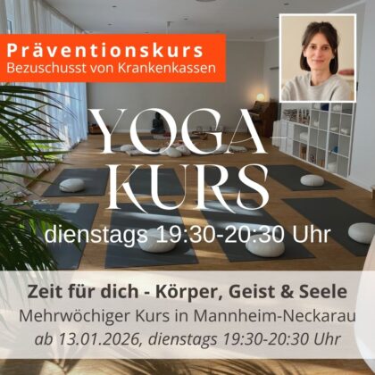 10-wöchiger Yogakurs - Start 13.01.2026